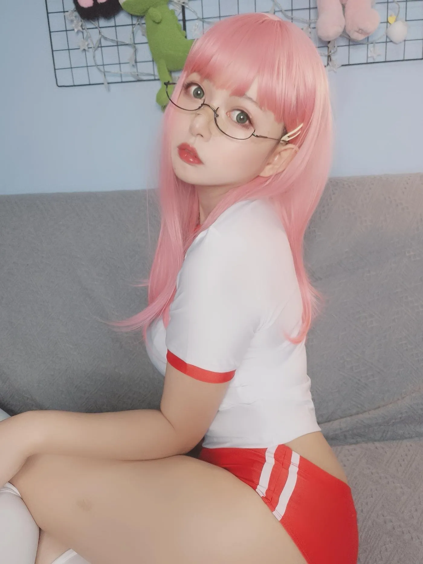 黑猫猫OvO – NO.13 体操服自拍 [16P]插图5